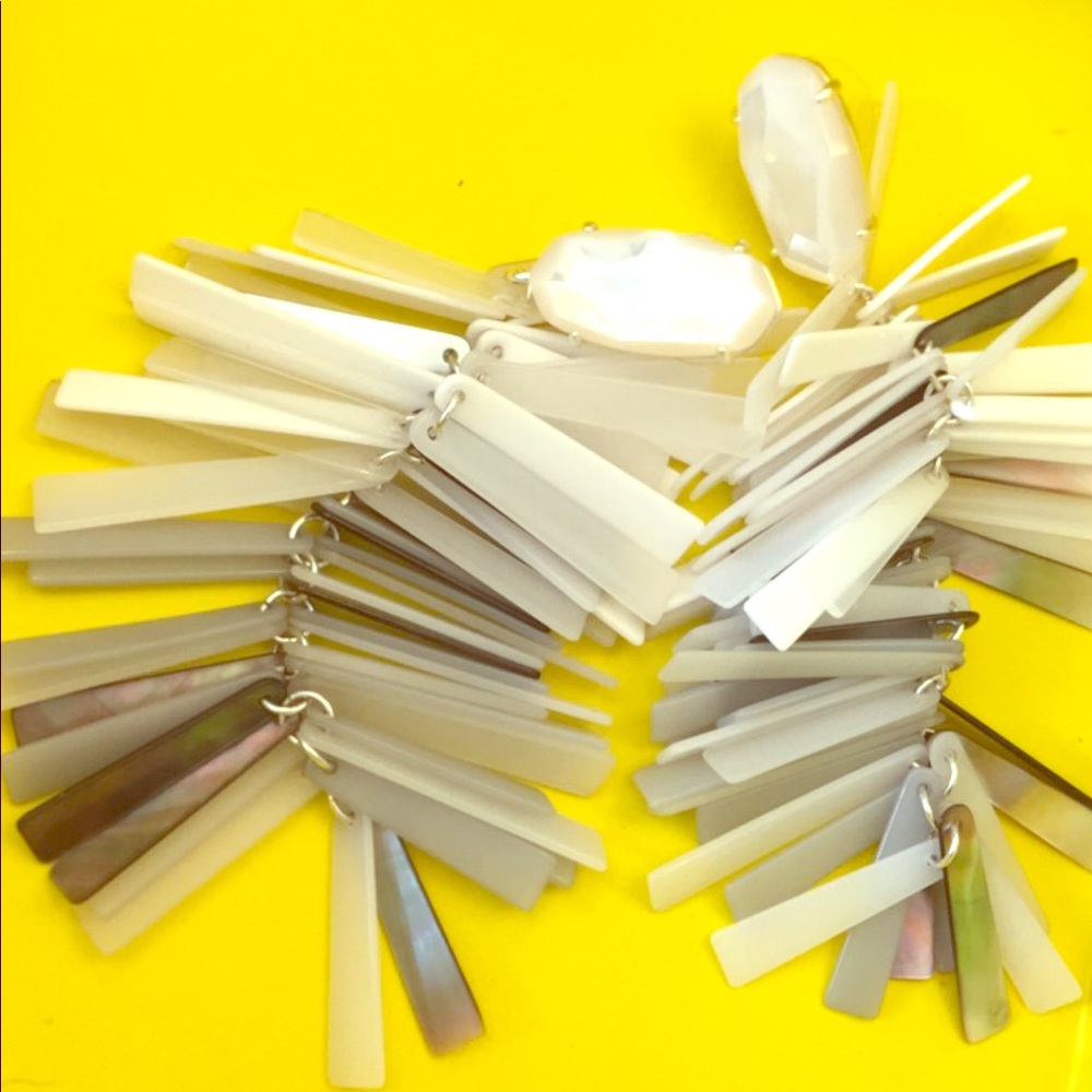 Kendra Scott justynes silver white